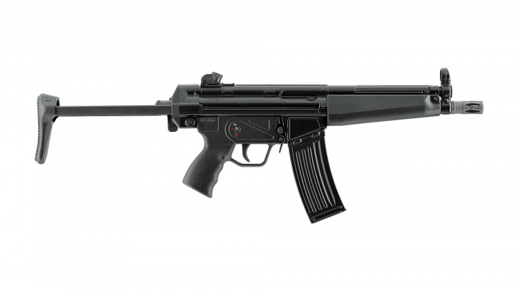 H&K VFC HK53 A3 FullAuto GBB - 1,0 dżula - BK