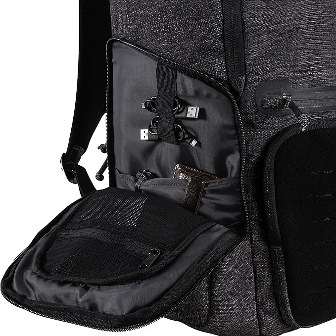 Allen Mochila Tac-Six Command Tactical - Gris Jaspeado