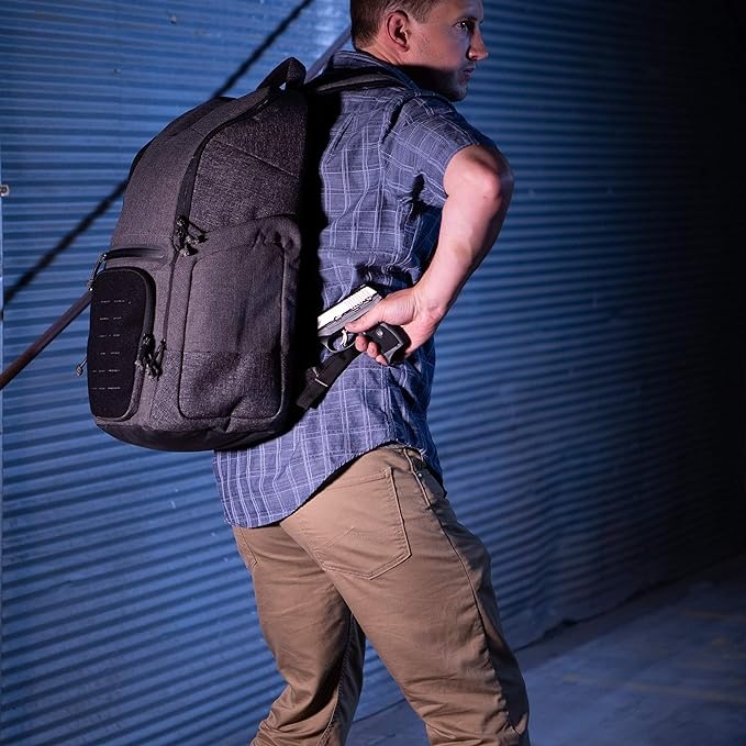 Allen Mochila Tac-Six Command Tactical - Gris Jaspeado