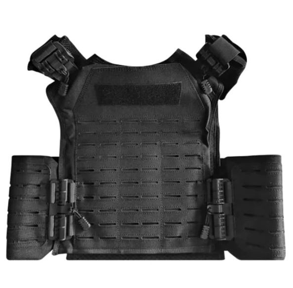 CEST Gilet de protection contre les coups de couteau, porte-plaque d'armure, découpé au Laser Molle tactique K4