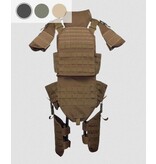 CEST kompletter ballistischer Schutzanzug US NIJ IIIa (bis .44 Mag)