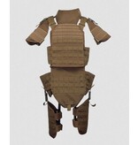 CEST kompletter ballistischer Schutzanzug US NIJ IIIa (bis .44 Mag)