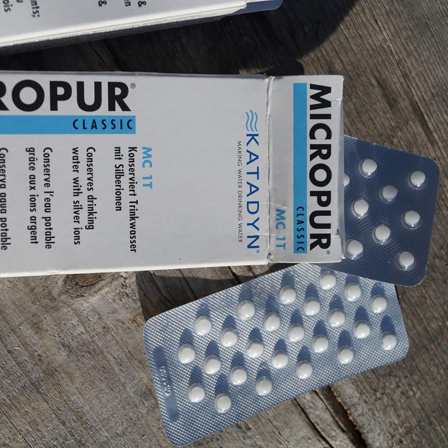 Katadyn Wasseraufbereitung Micropur Classic MC 1T - 100 Tabletten