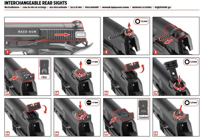 Elite Force Elite Force RaceGun Set Co2 GBB 2.0 Julios - BK