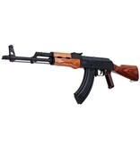 GHK AKM GBBR 1,34 julios - madera auténtica