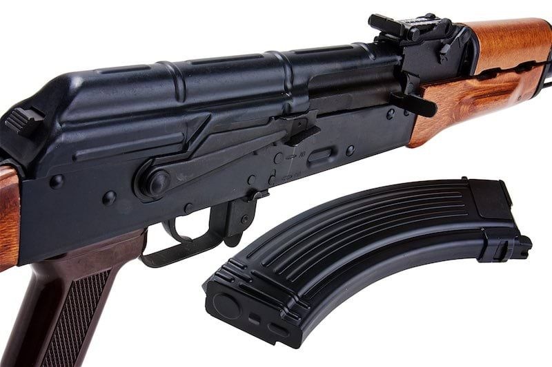 GHK AKM V2 GBBR 1.34 Joules - Real wood