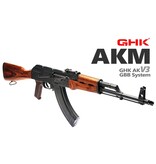 GHK AKM GBBR 1.34 joules - real wood