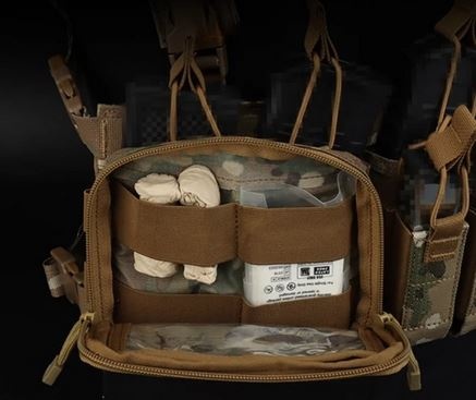 Guerilla Tactical Plate-forme de poitrine tactique D3CRH