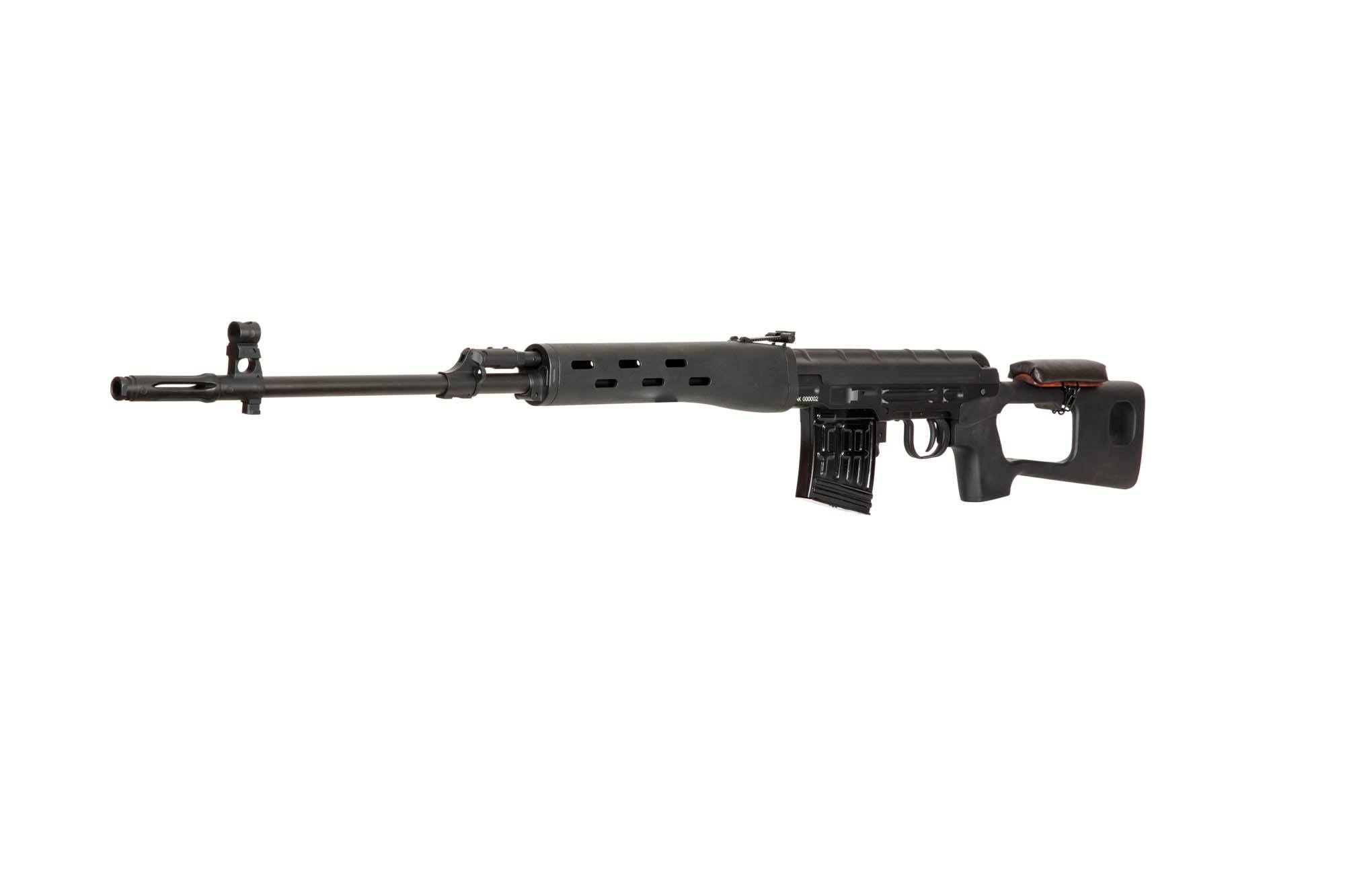 Snow Wolf SW-027 SVD Dragunov Sniper Action Bolt Sprężyna 1,49 dżula - BK