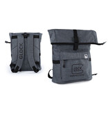 Glock Perfection Rucksack Courier Style mit Glock Logo - Grau