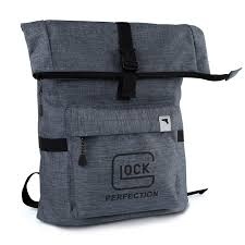 Glock Perfection Backpack Courier Style with Glock Logo - Gray