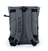 Glock Perfection Sac à dos Courier Style avec logo Glock - Gris