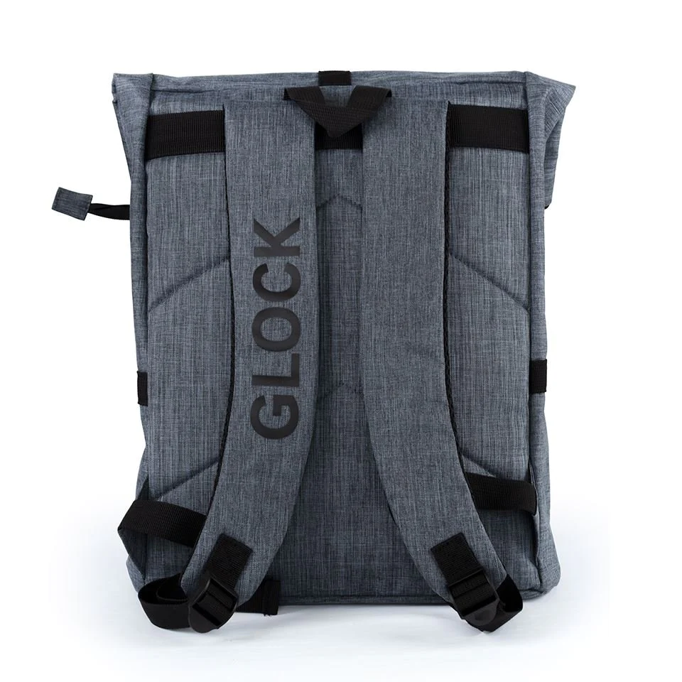 Glock Perfection Backpack Courier Style with Glock Logo - Gray