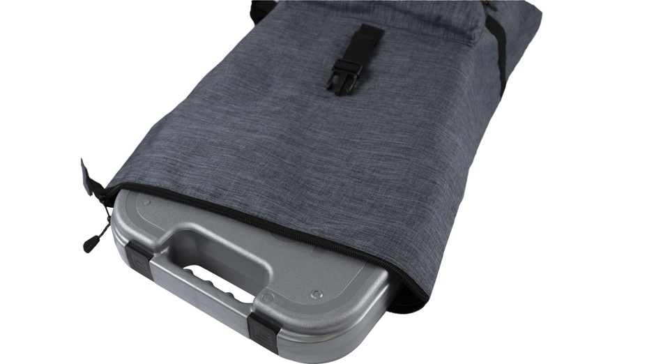 Glock Zaino Perfection stile Courier con logo Glock - grigio