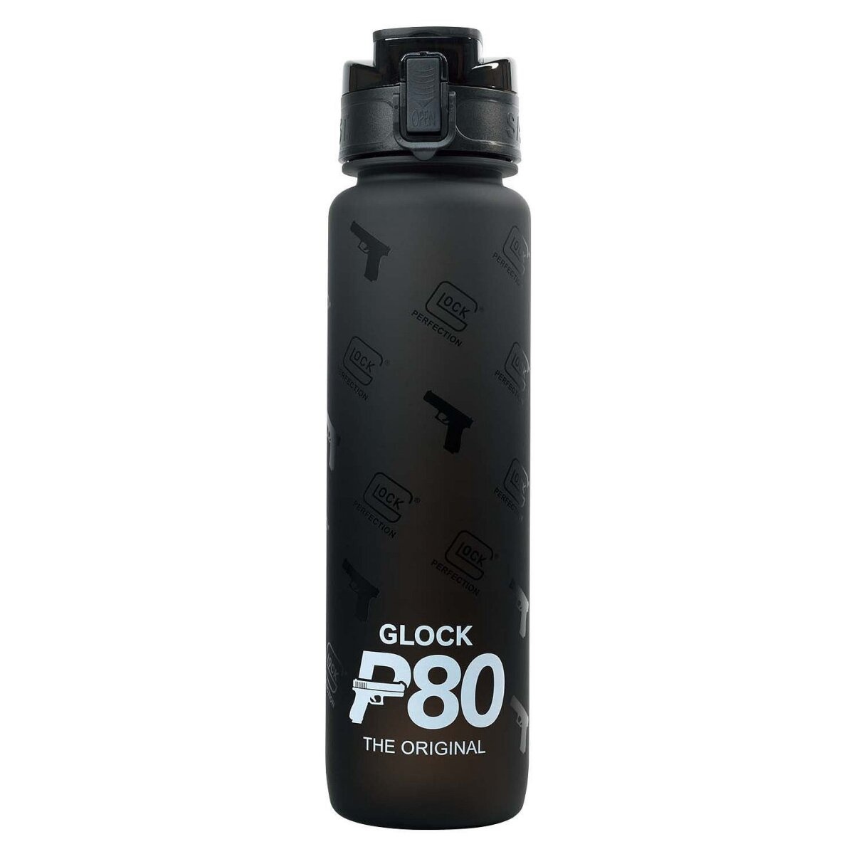 Glock Perfection P80 botella para beber - negro