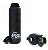 Glock Perfection P80 Trinkflasche - schwarz