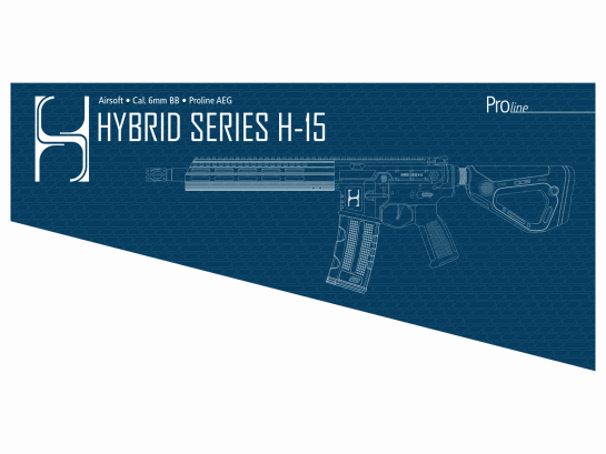 ASG Hera Arms H-15 Hybrid Mosfet ECU Serie 1,49 Joule - BK