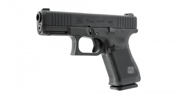 Glock 19 gen. 5 GBB – 1,0 dżul – BK