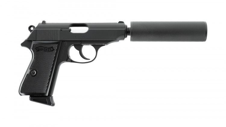 Walther Zestaw PPK/S GBB 1,0 Joule'a - BK