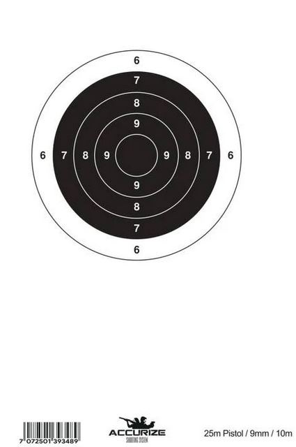 Accurize Target pistol for Accurize Shooting System - 25M/10M