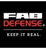 FAB Defense Punho de pistola ergonômico emborrachado de ângulo reduzido GRADUS FBV