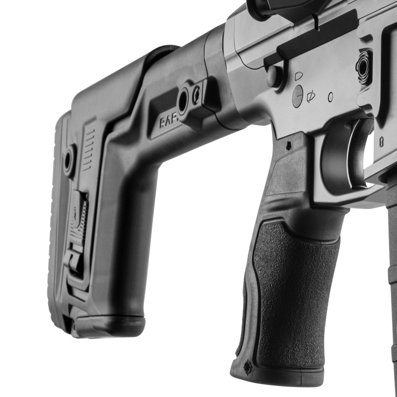 FAB Defense Punho de pistola ergonômico de ângulo reduzido emborrachado GRADUS