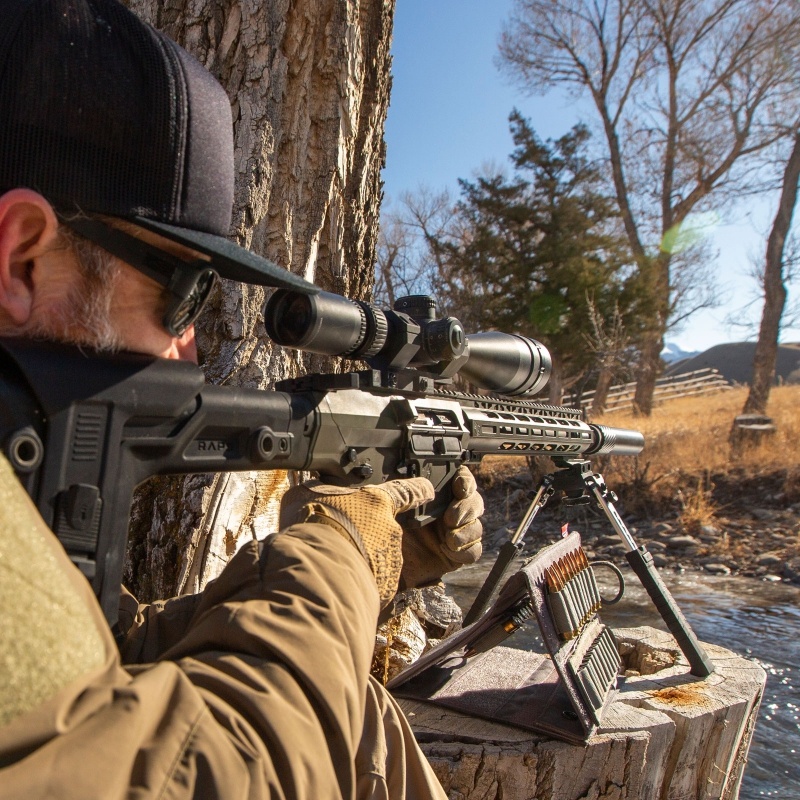 FAB Defense Bipé de precisão SPIKE para trilhos Picatinny