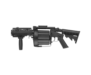ICS 193 MGL S drum revolver grenade launcher - BK - DarkBull