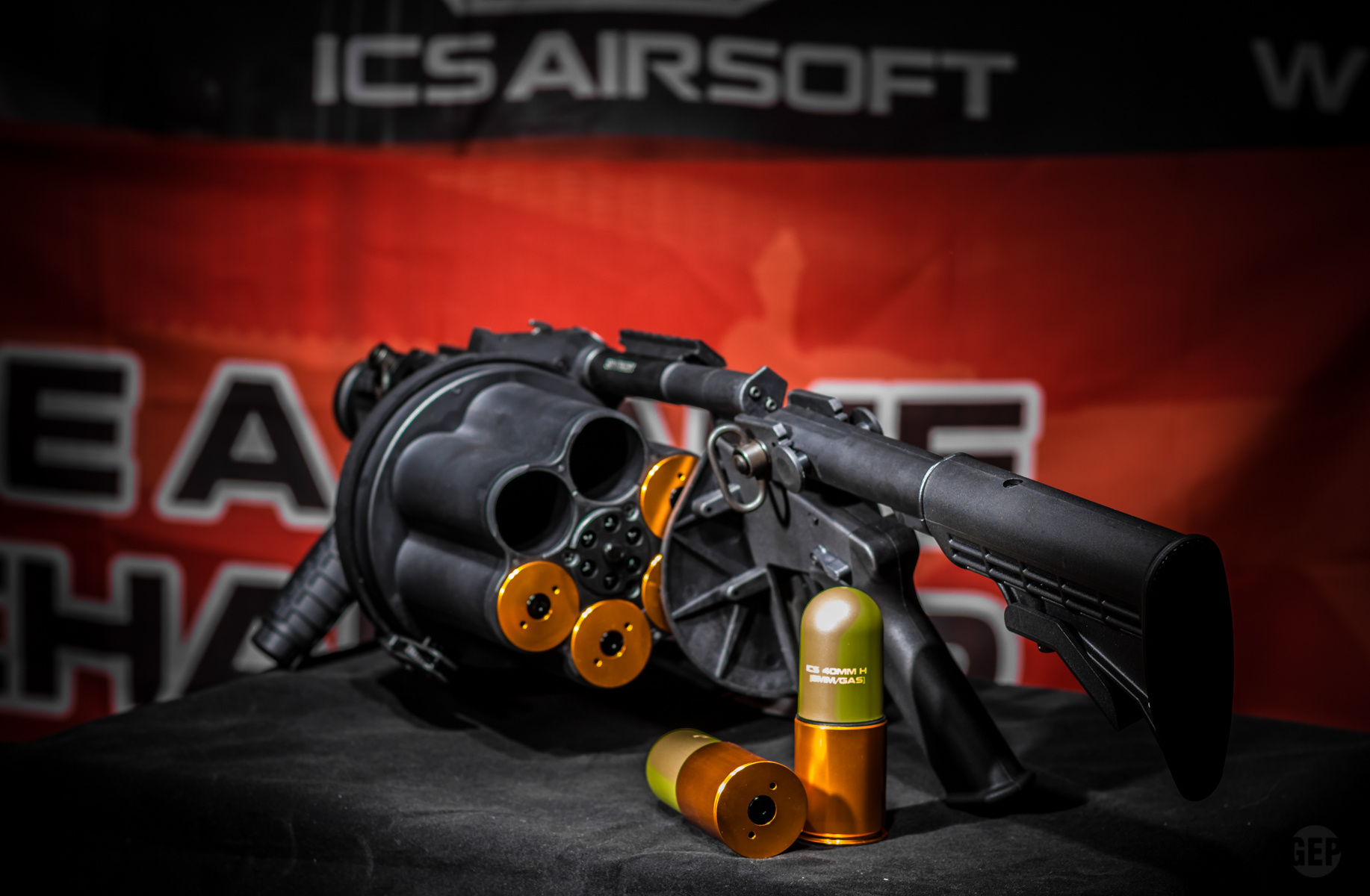 ICS 193 MGL S drum revolver grenade launcher - BK