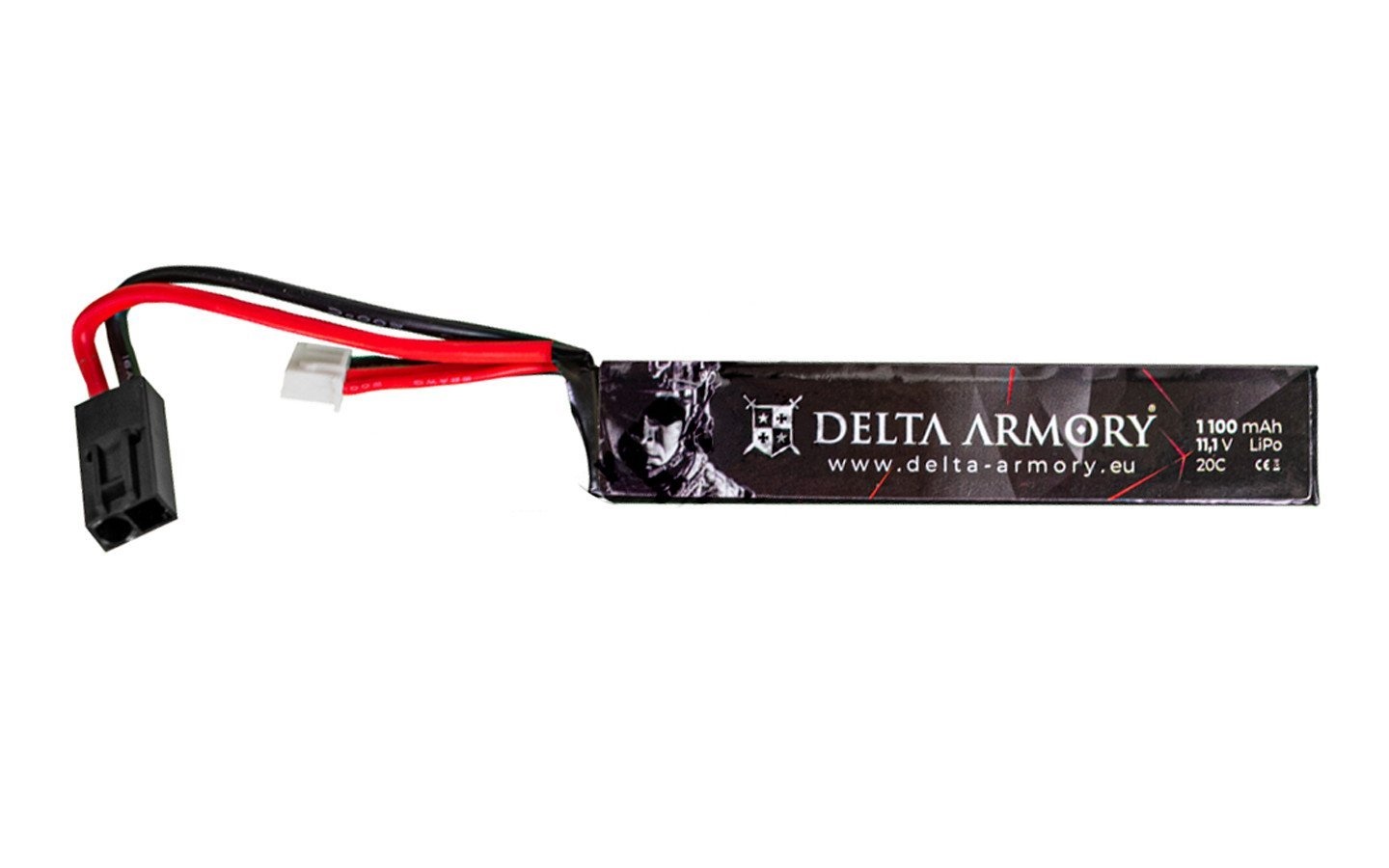 Delta Armory LiPo Typ Stick 11,1V 1100mAh 20/40C - Mini Tamiya