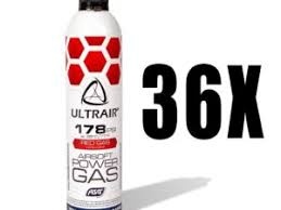 ASG ULTRAIR Power Red Gas 570ml - box 36 pieces