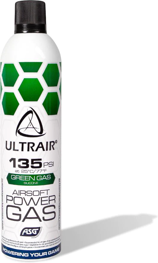 ASG Ultrair Power Gas Verde 570ml - Caja 36 piezas