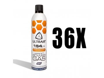 ASG Ultrair Power Orange Gas 570ml - Box 36 pieces