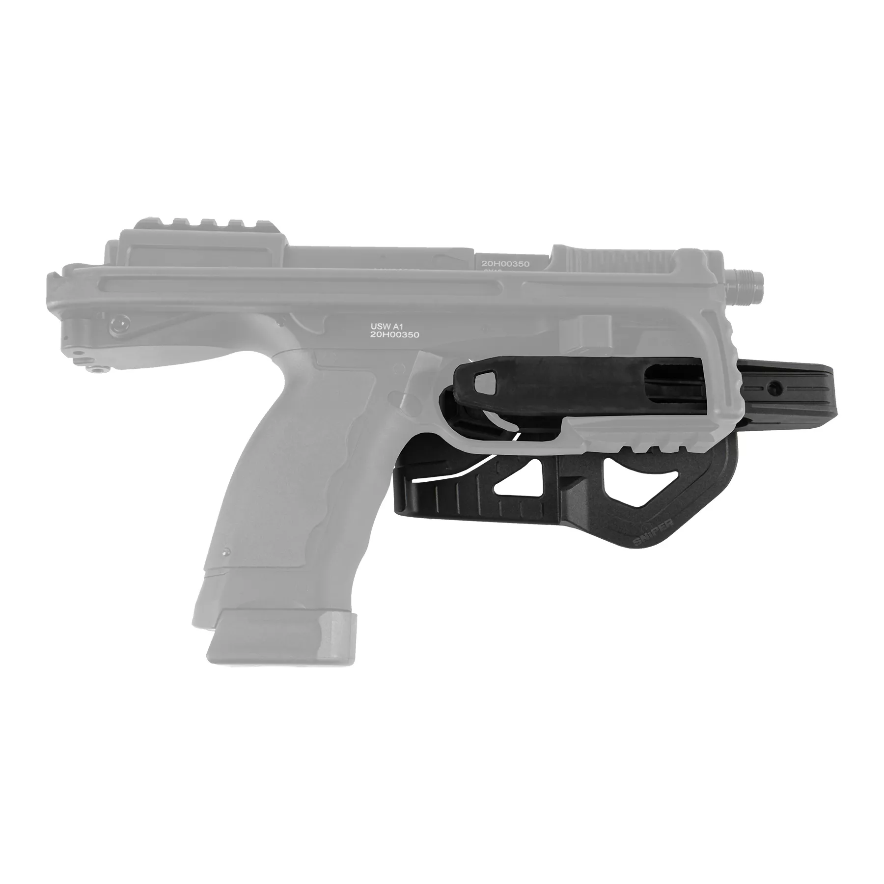 ASG Étui universel Strike Systems pour Glock, Smith & Wesson, Springfield, Sig Sauer, CZ