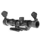 Delta Armory Zielfernrohr LPVO 1-4x24RG Mil-Dot beleuchtet