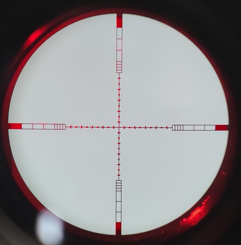 Delta Armory Zielfernrohr LPVO 1-4x24RG Mil-Dot beleuchtet