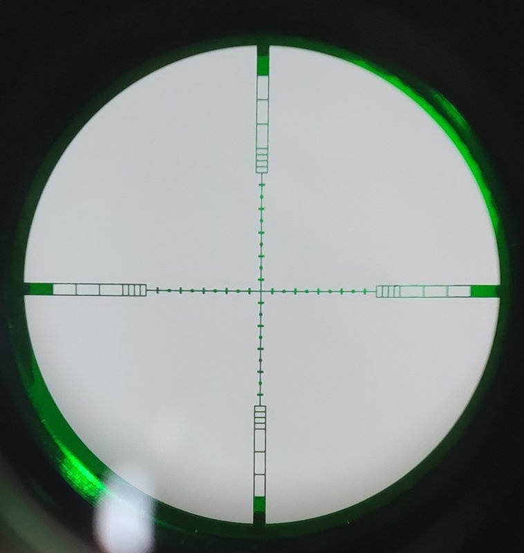 Delta Armory Zielfernrohr LPVO 1-4x24RG Mil-Dot beleuchtet