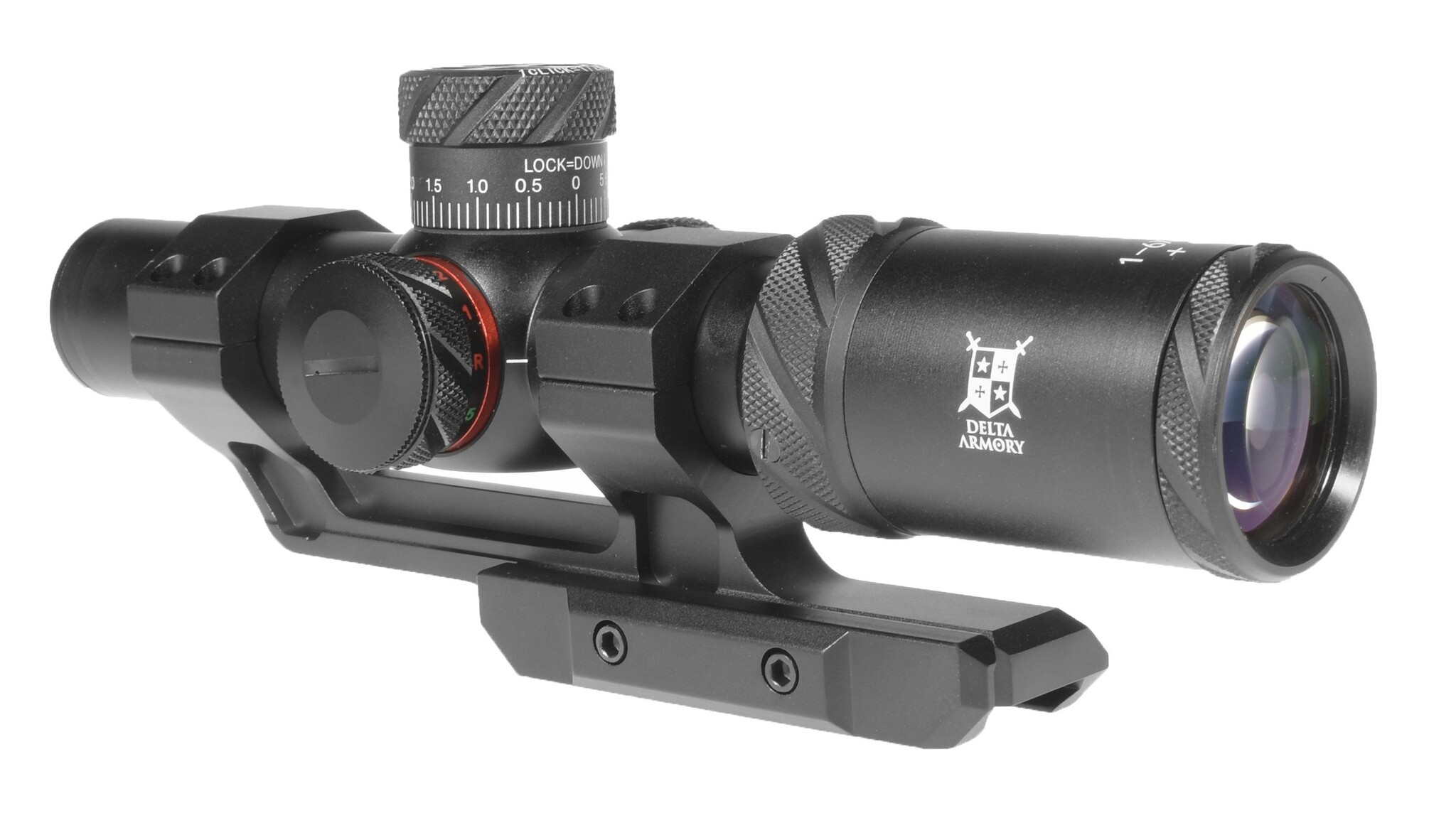 Delta Armory Riflescope 1-6x24IR Mil-Dot illuminated