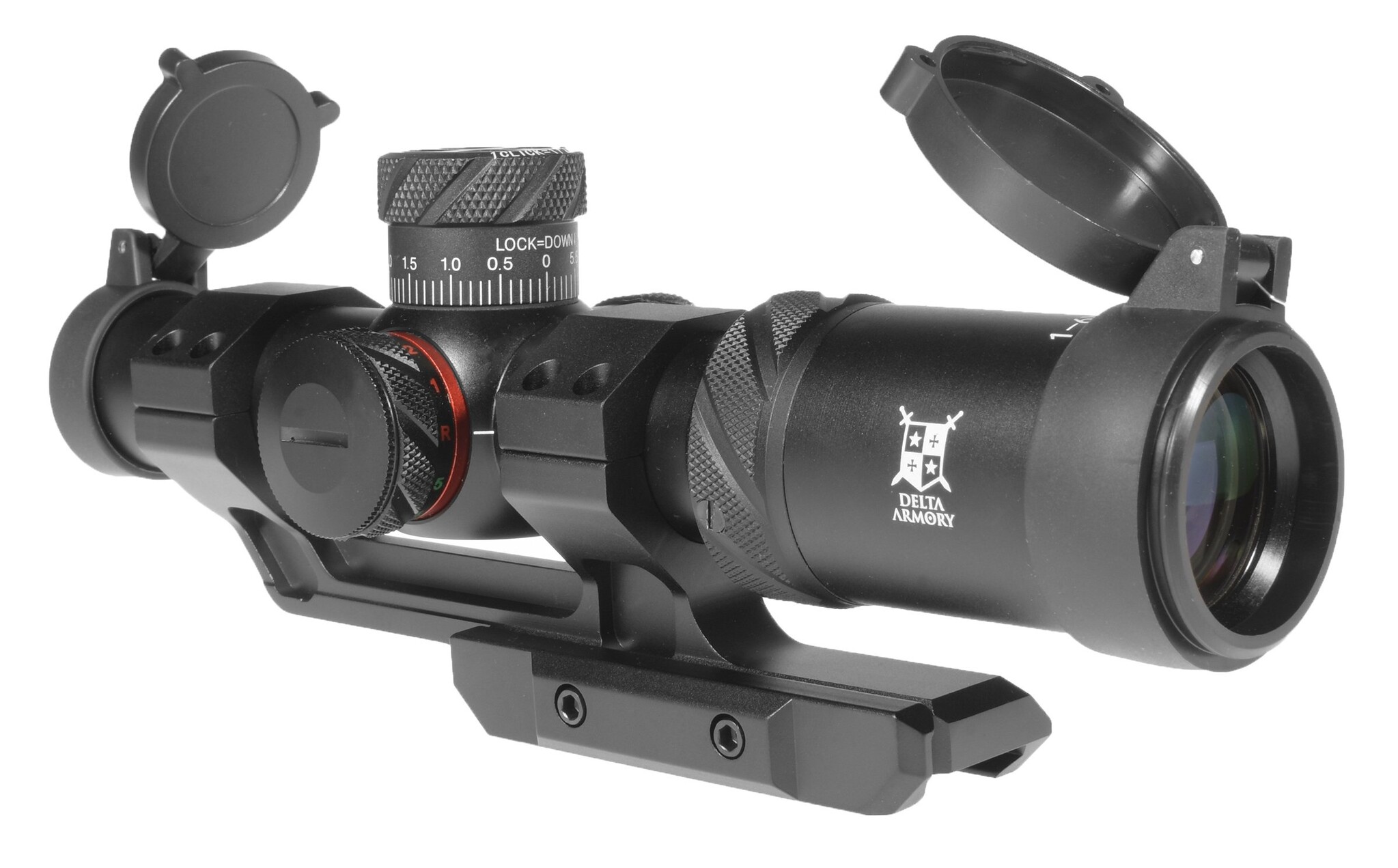 Delta Armory Riflescope 1-6x24IR Mil-Dot illuminated