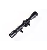 Delta Armory 4x40 rifle scope with mounting rings - BK