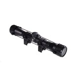 Delta Armory 4x32 rifle scope with 22 mm mounting rings - BK