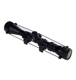 Delta Armory Mira telescópica 3-9x40 com anéis de montagem de 22 mm - BK