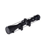 Delta Armory Mira telescópica 3-9x40 com anéis de montagem de 22 mm - BK