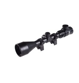 Delta Armory 3-9x50EG Reticle Rifle Scope with 22mm Mounting Rings - BK