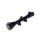 Delta Armory 3-9x50EG Reticle Rifle Scope with 22mm Mounting Rings - BK