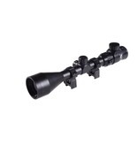 Delta Armory 3-9x50EG Reticle Rifle Scope with 22mm Mounting Rings - BK