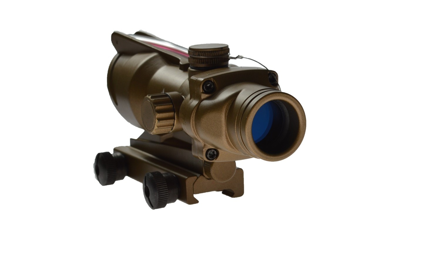 Guerilla Optics Typ ACOG Red/Green Dot Sight Fiber Optik