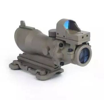 Aim-O Red Dot 4x32 Type Acog & RMR Weaver - TAN