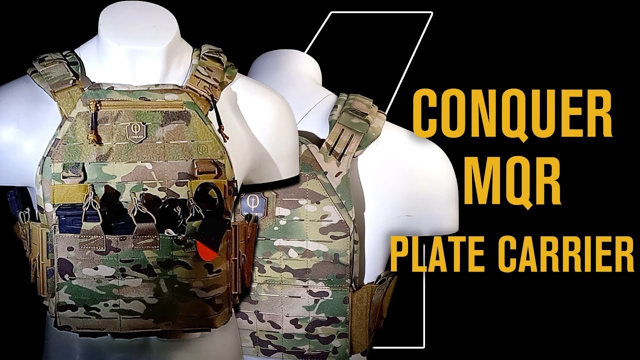 CONQUER Tactical Serie MQR - Portaplacas modular