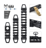 SixMM M-Lok & Keymod Rail Set Metal 3/7/11 Slots